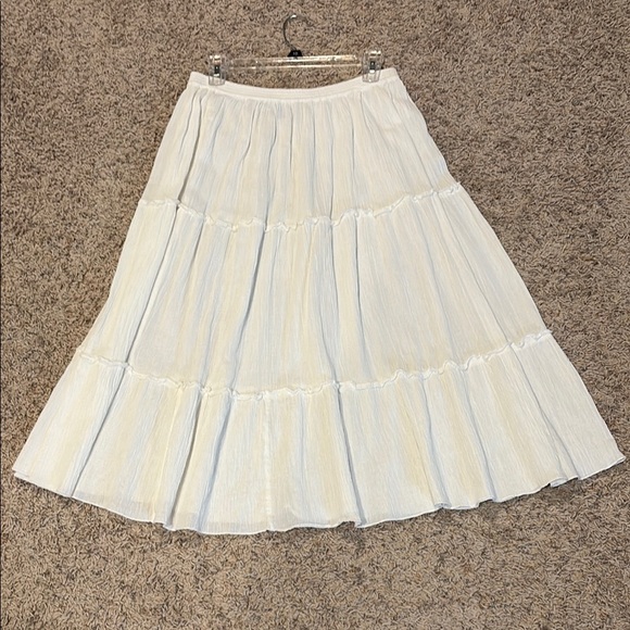 Blair Dresses & Skirts - Blair whiteTiered A-Line Maxi Skirt